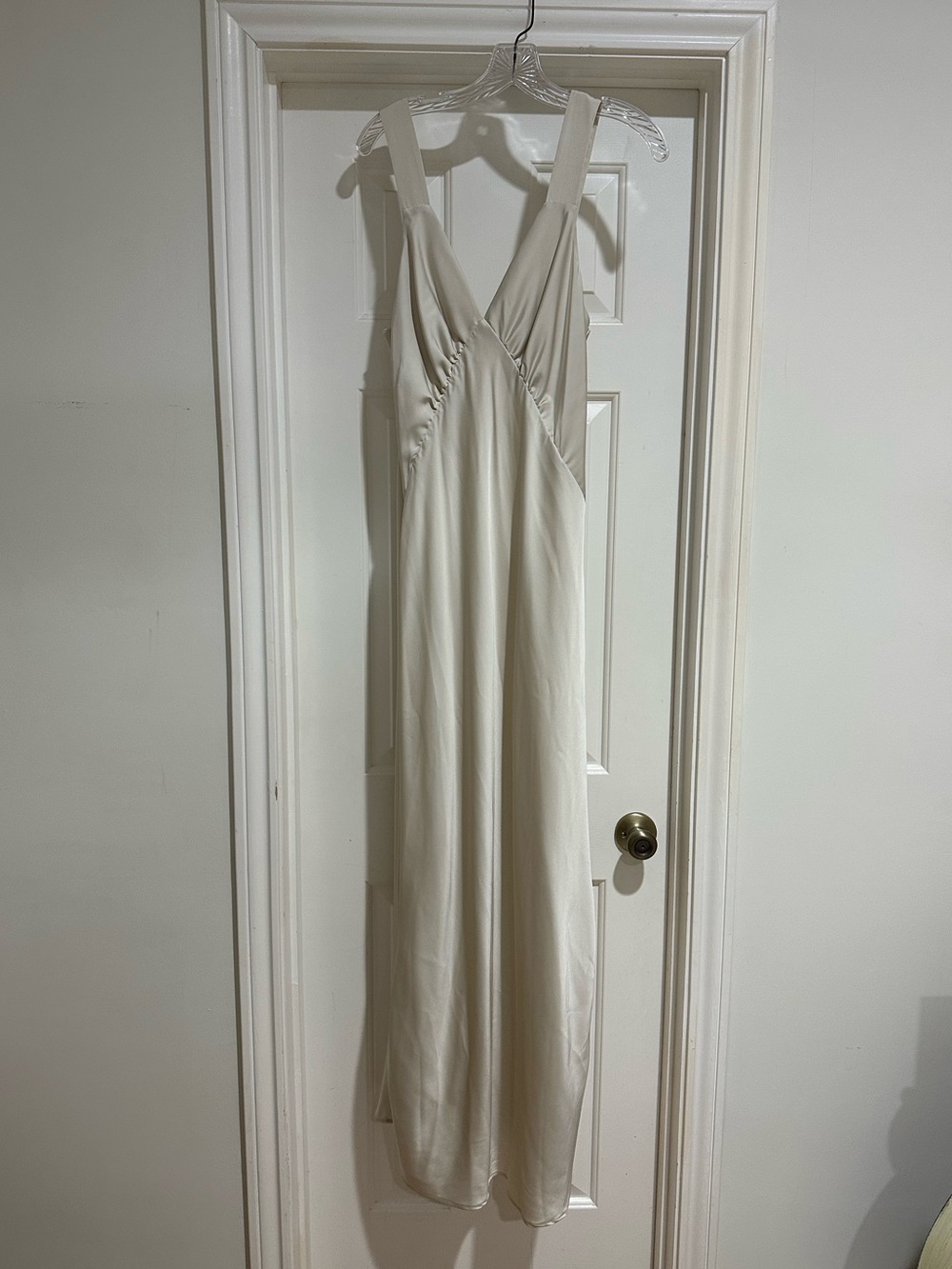 House of Harlow white/ivory satin Maxi Dress